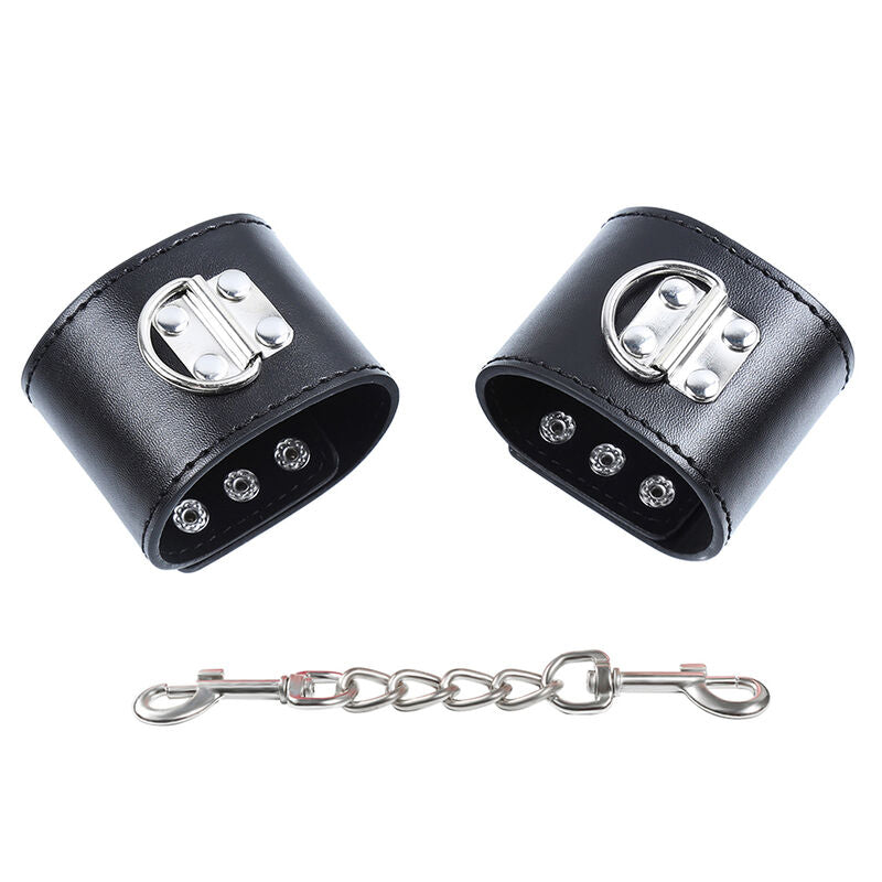 Manette BDSM con Chiusura a Scatto Ohmama Fetish — Metallo