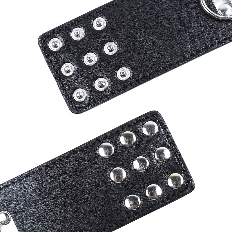 Manette BDSM con Chiusura a Scatto Ohmama Fetish — Metallo
