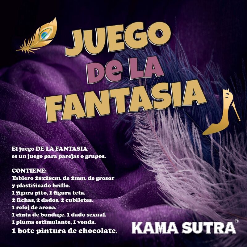 Gioco Erotico per Coppie Diablo Picante Fantasy — con Vernice Commestibile