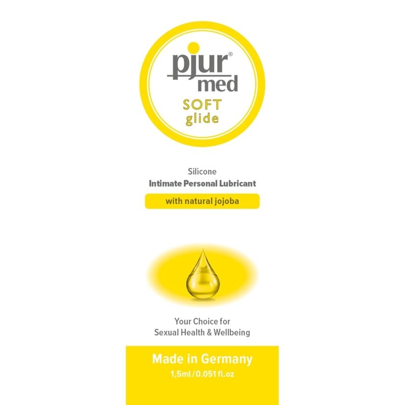 Lubrificante Intimo Silicone Pjur Med Soft Glide — 1,5 ml
