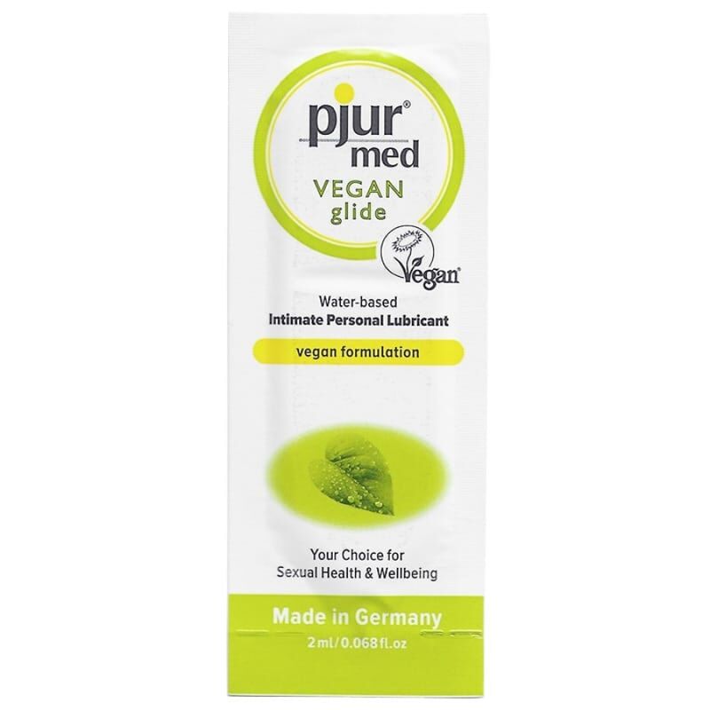 Lubrificante Intimo Base Acqua Pjur Med Vegan Glide — 2 ml