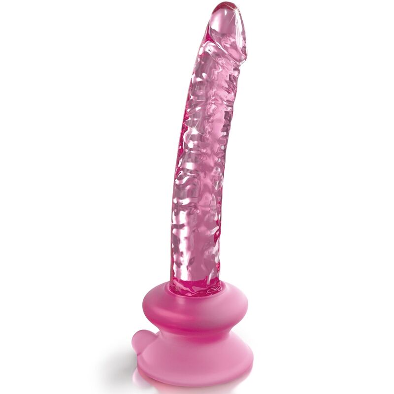 Dildo Realistico in Vetro con Ventosa Icicles N.86