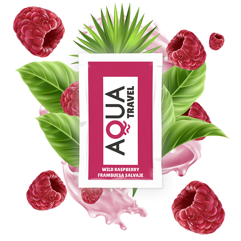 Lubrificante Intimo Base Acqua Aqua Travel — Lampone, 6 ml
