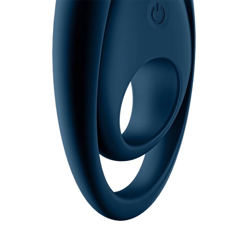 Anello Fallico Vibrante Satisfyer Glorious Duo — Blu