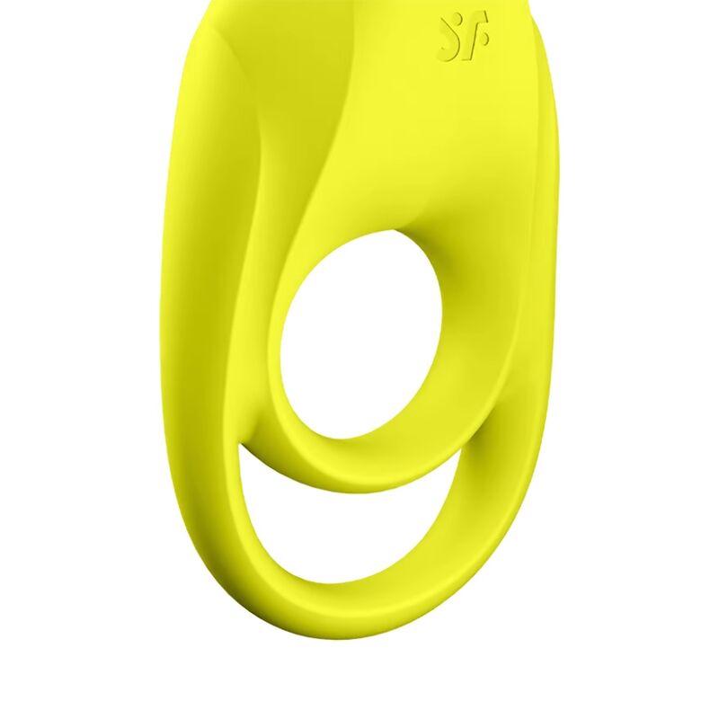 Anello Fallico Vibrante Satisfyer Spectacular Duo — Giallo