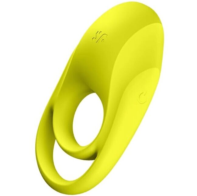 Anello Fallico Vibrante Satisfyer Spectacular Duo — Giallo