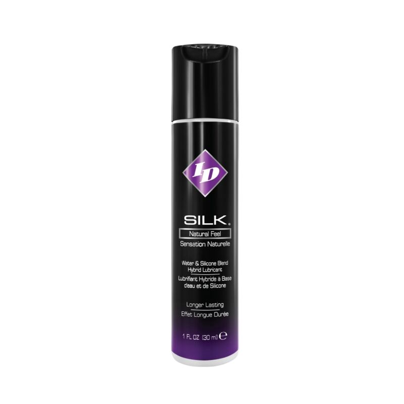 Lubrificante Ibrido Silicone/Acqua ID Silk Natural Feel — 30 ml