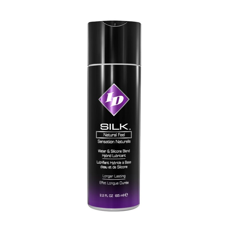 Lubrificante Ibrido Silicone/Acqua ID Silk Natural Feel — 65 ml