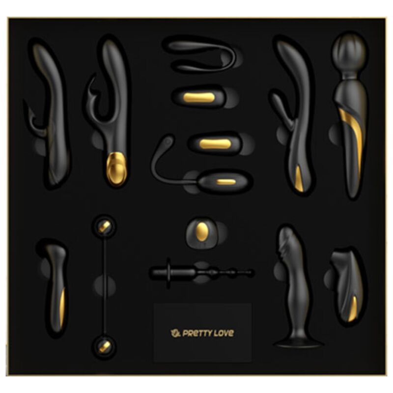 Kit Sex Toys di Lusso Pretty Love Queen Collection — 12 Pezzi