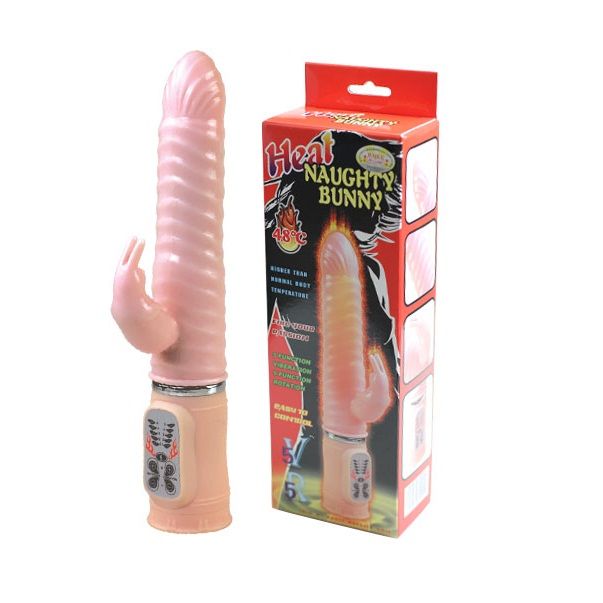 Vibratore Rabbit Riscaldante Baile Fire Bunny — 10 Funzioni