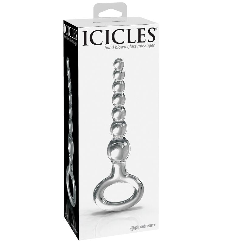 Plug Anale in Vetro Icicles N.67 — Ipoallergenico