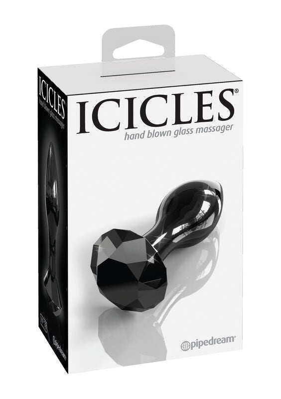 Plug Anale in Vetro Icicles N.78