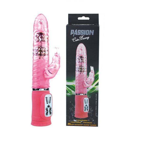 Vibratore Rabbit Rotante Baile — 10 Funzioni, 27 cm