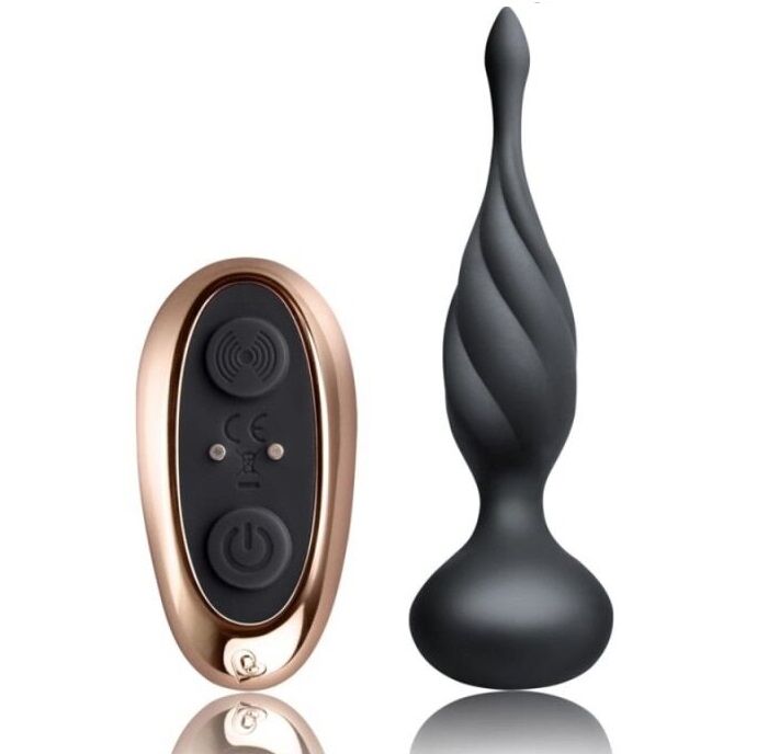 Plug Anale Vibrante Rocks-Off Discover — Nero