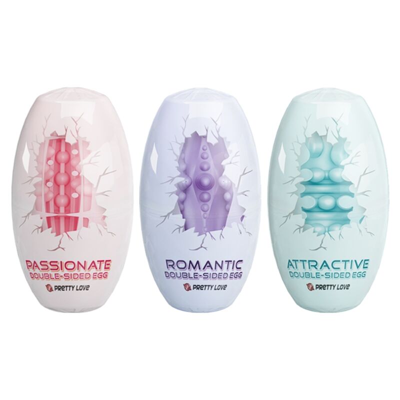 Masturbatore Maschile Uovo Pretty Love Fantastic Egg — 15 pz