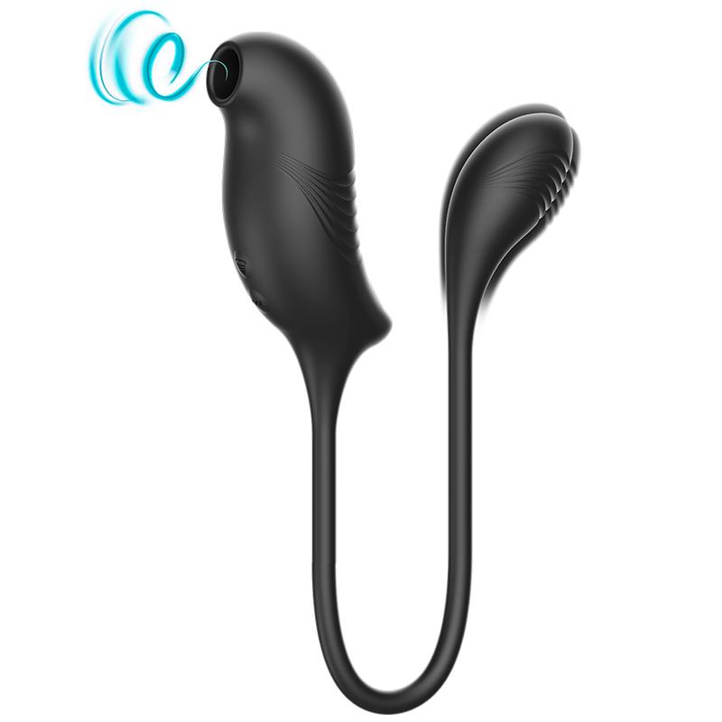 Succhia Clitoride con Vibrazione Ibiza — 2 Motori, Silicone