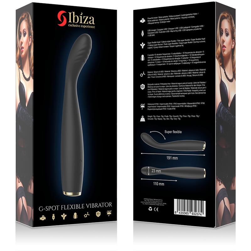 Vibratore Punto G Flessibile Ibiza — Convertibile Rabbit