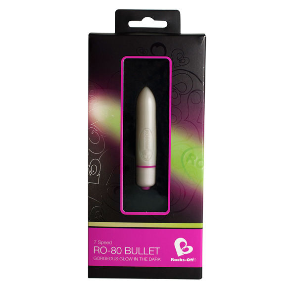 Vibratore Proiettile Rocks-Off Ro-80 — 7 Modalità, Oro