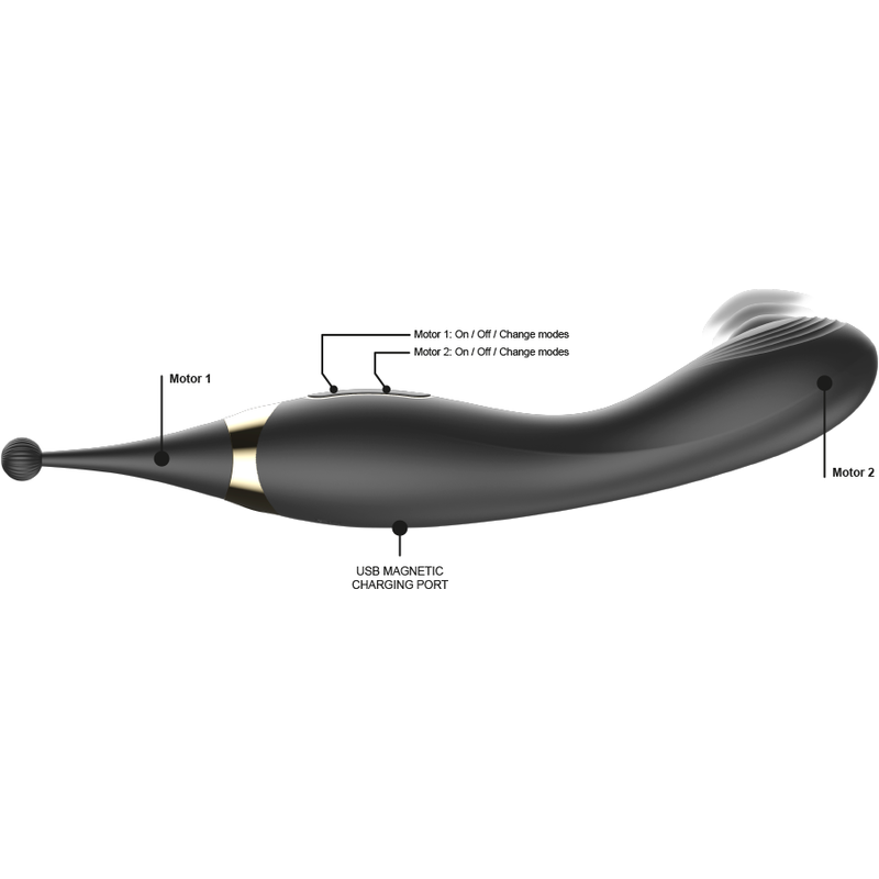 Vibratore Rabbit Punto G e Clitoride Ibiza Pulsing G-Spot