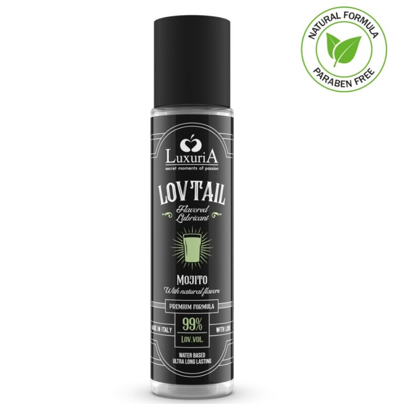 Lubrificante Intimo Base Acqua Intimateline Lovtail — Mojito 60 ml