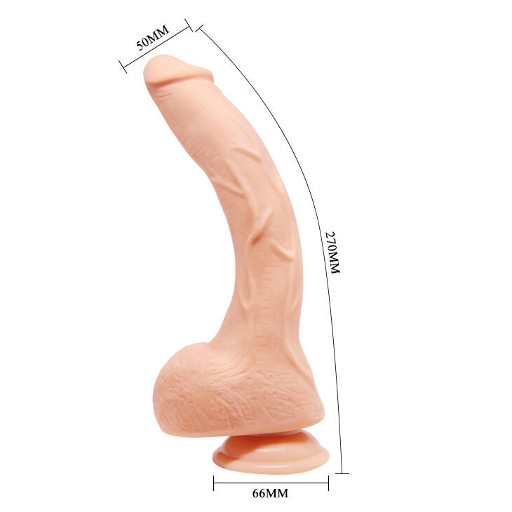 Dildo Realistico Punto G Baile Beautiful Jack — TPR 26 cm