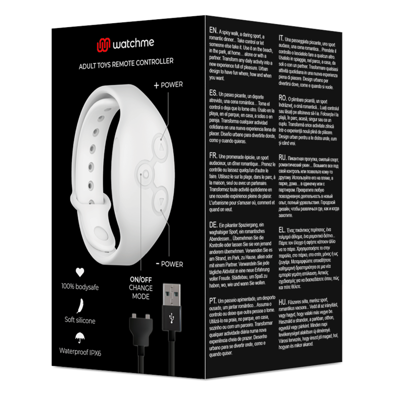 Telecomando Wireless per Sex Toys Watchme — Smartwatch