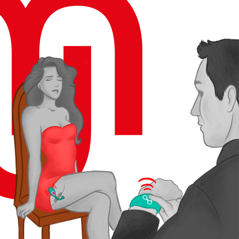 Orologio Telecomando Wireless Sex Toys Watchme — Acquamarina