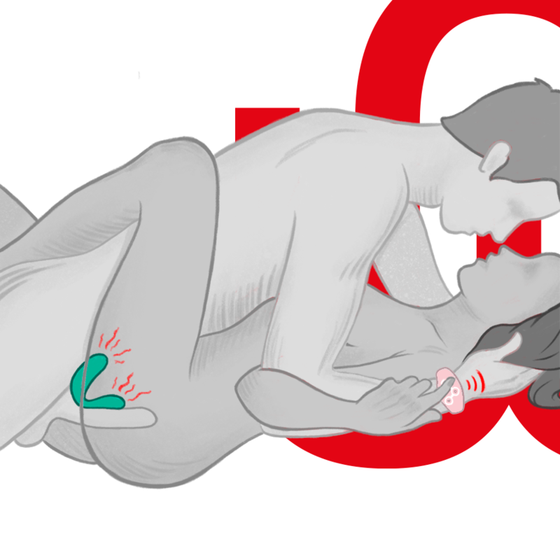 Telecomando Wireless per Sex Toys Watchme Tenore — Rosa