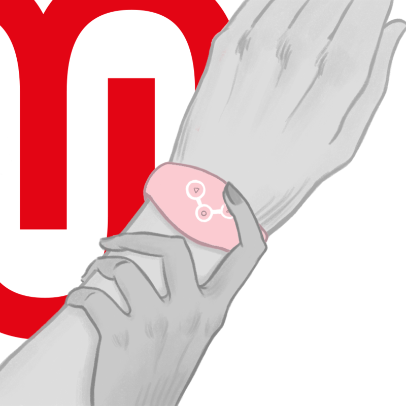 Telecomando Wireless per Sex Toys Watchme Tenore — Rosa