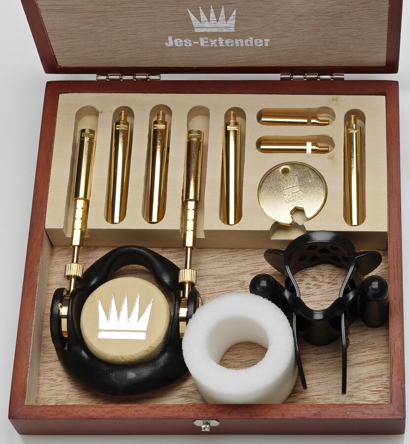 Dispositivo Allungamento Pene Jes-Extender — Placcato Oro