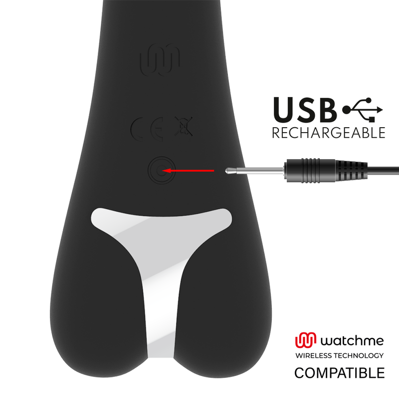 Vibratore Rabbit Brilly Glam Erik — Wireless, 10 Modalità