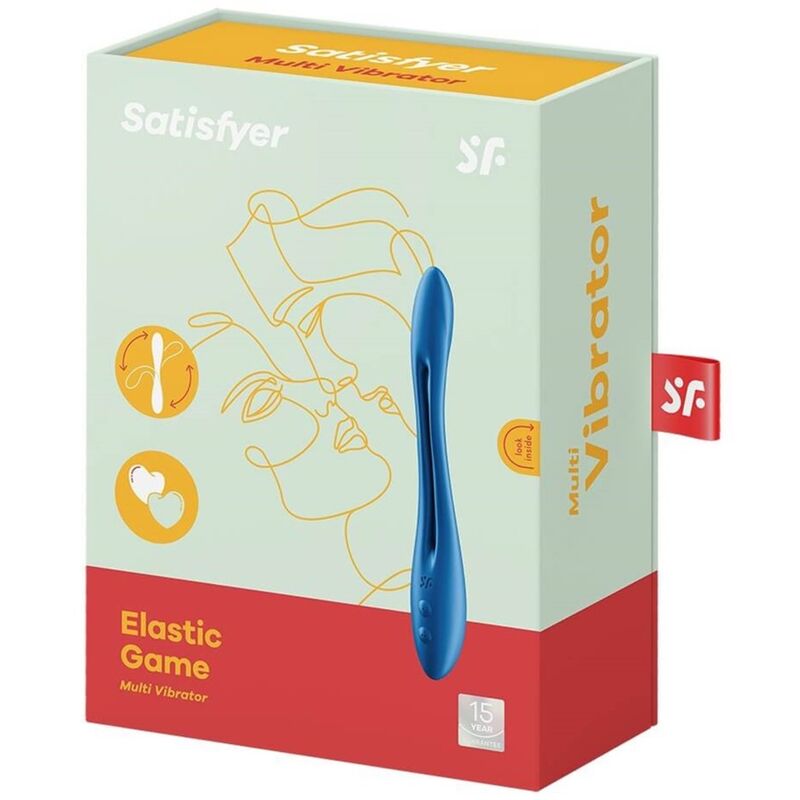 Vibratore di Coppia Flessibile Satisfyer Elastic Game — 2 Motori