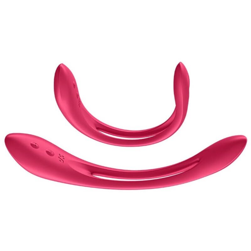 Vibratore di Coppia Flessibile Satisfyer Elastic Joy — Rosso