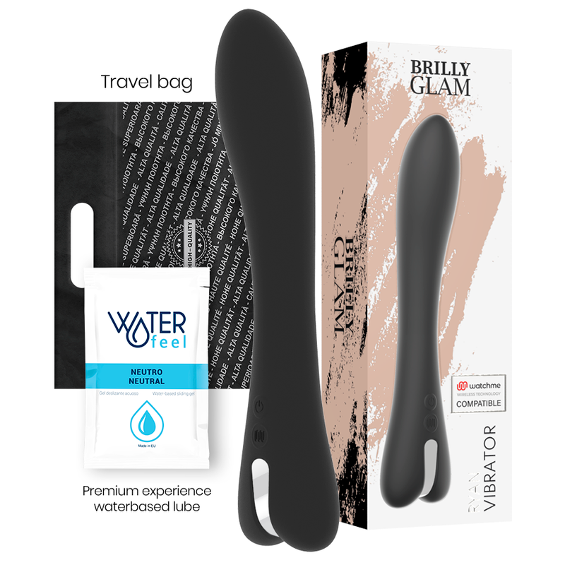 Vibratore Punto G Brilly Glam Ryan — Silicone, 10 Modalità