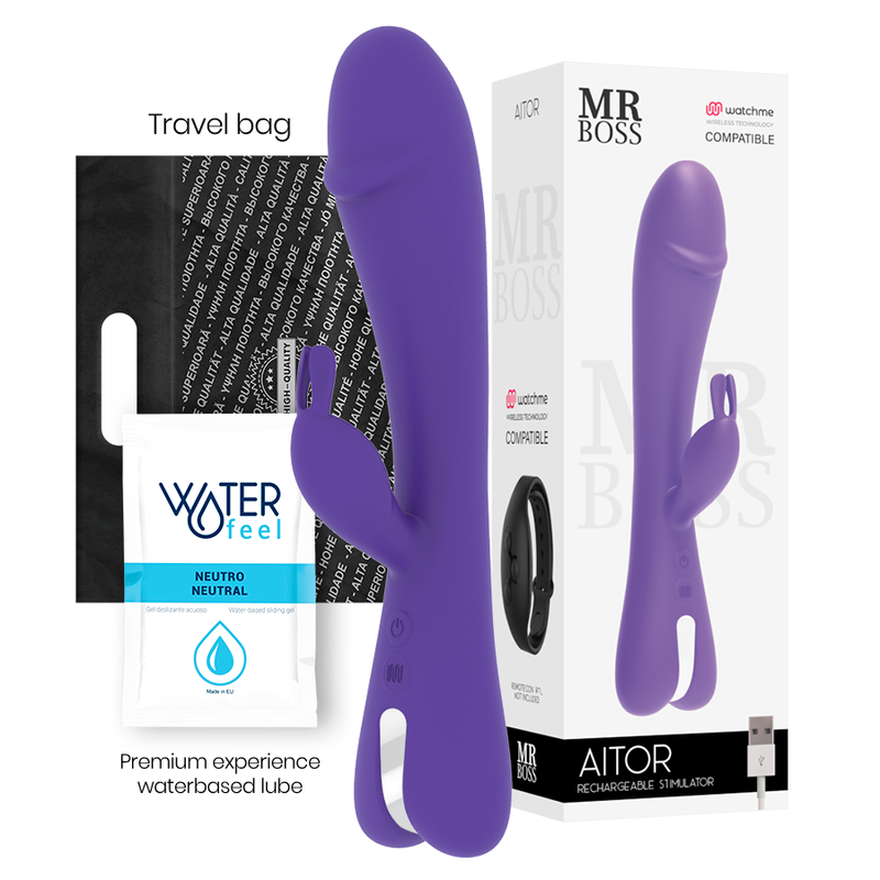 Vibratore Rabbit Wireless Mr. Boss Aitor — Punto G e Clitoride