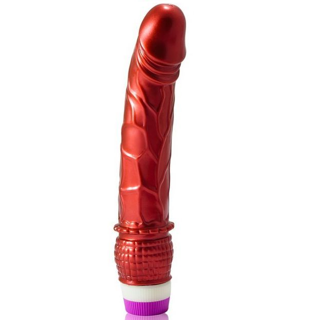Dildo Realistico Vibrante Baile Linex — Gelatina, 23 cm