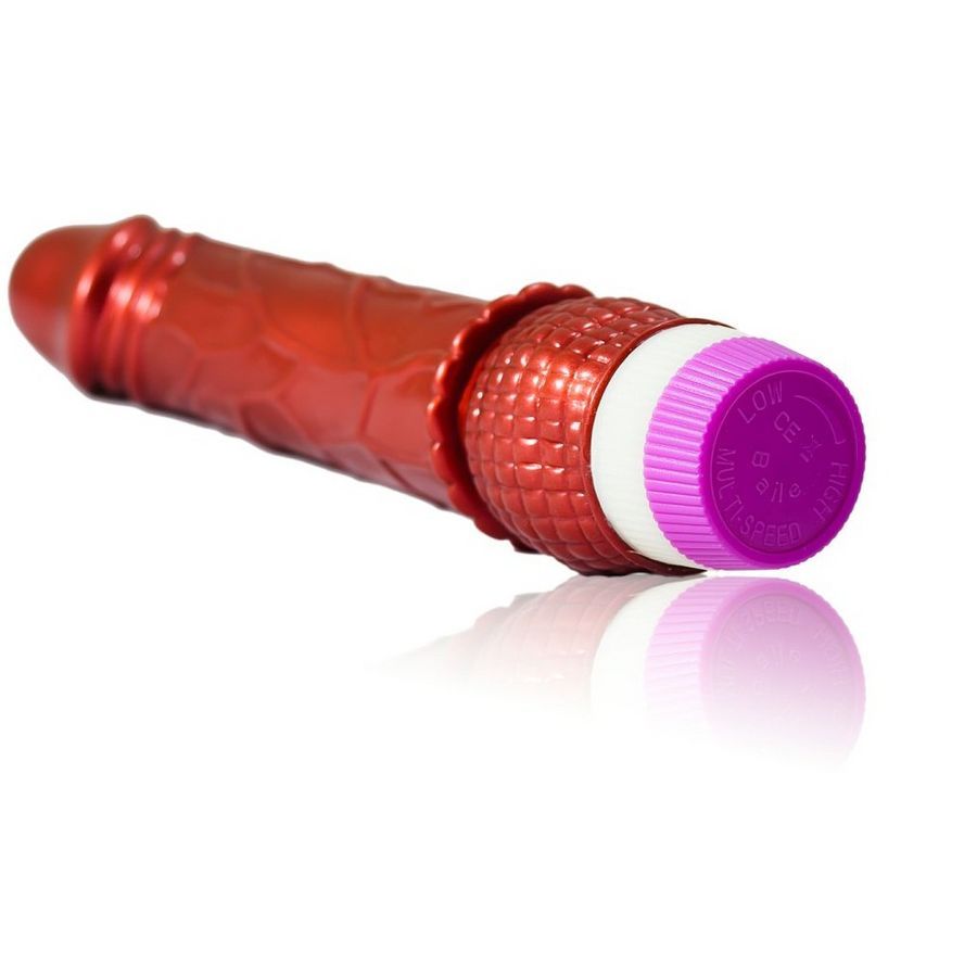 Dildo Realistico Vibrante Baile Linex — Gelatina, 23 cm