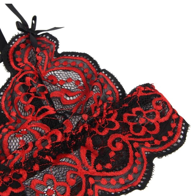 Lingerie Sexy Due Pezzi in Pizzo Subblime — Taglia M