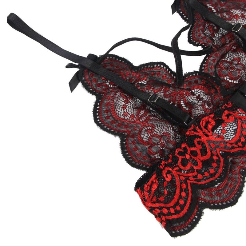 Lingerie Sexy Due Pezzi in Pizzo Subblime — Taglia M