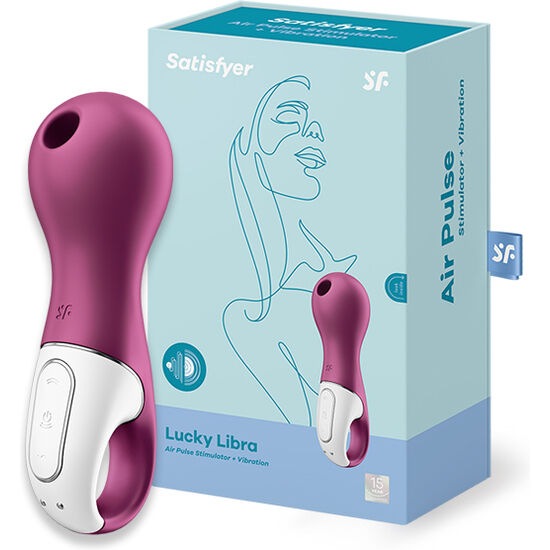 Succhia Clitoride Vibrante Satisfyer Lucky Libra — Air Pulse