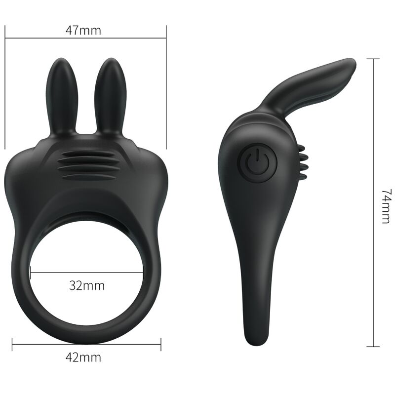 Anello Fallico Vibrante Rabbit Pretty Love Davion