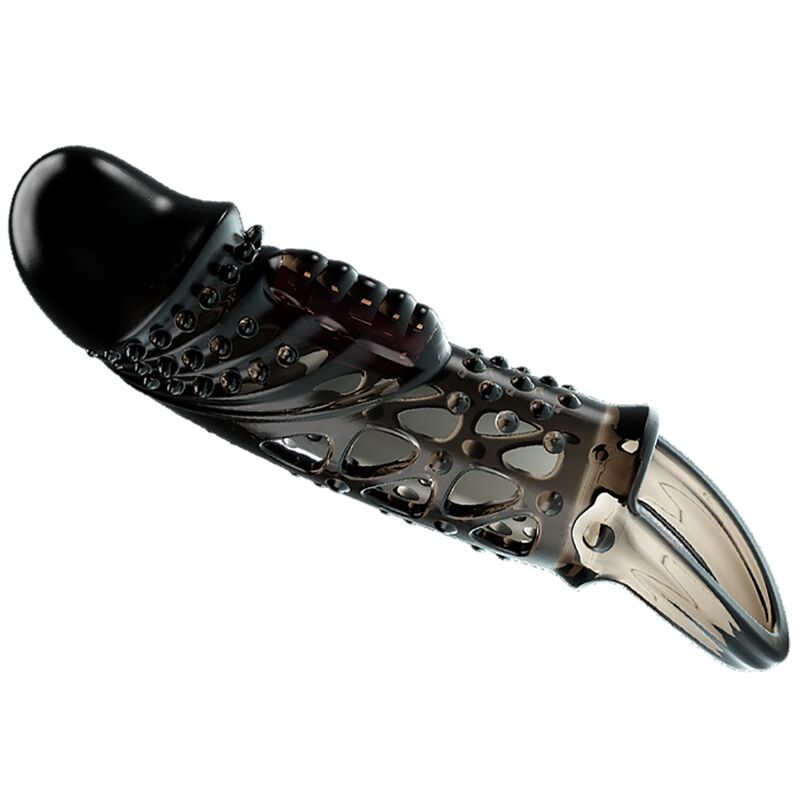 Guaina Fallica Vibrante Pretty Love Cecelia — TPR, Nero