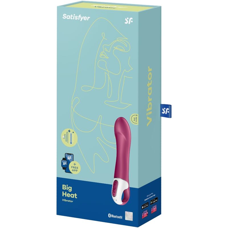 Vibratore Punto G Riscaldante Satisfyer The Big Heat