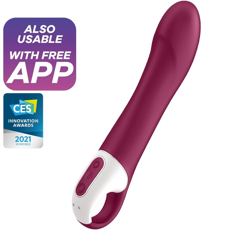 Vibratore Punto G Riscaldante Satisfyer The Big Heat