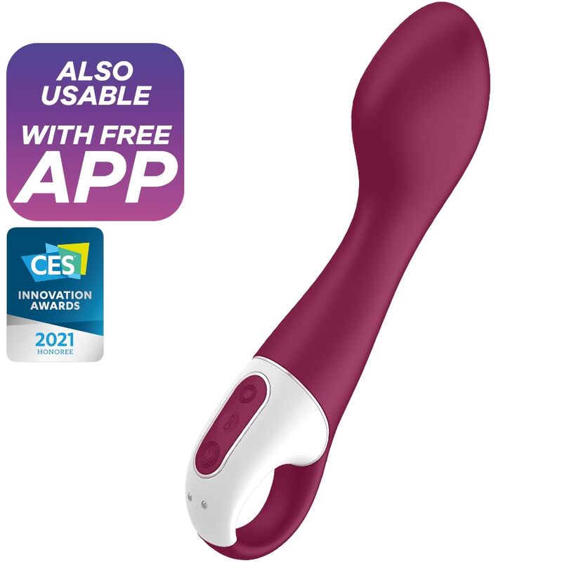 Vibratore Punto G Riscaldante Satisfyer Hot Spot — App Control