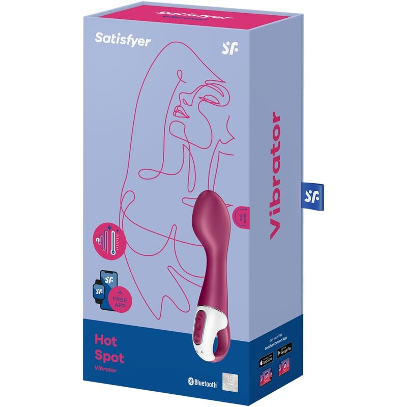 Vibratore Punto G Riscaldante Satisfyer Hot Spot — App Control