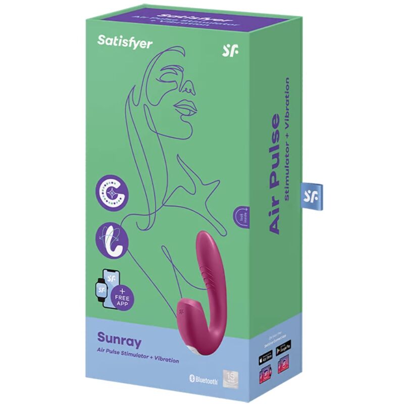 Vibratore Rabbit con App Satisfyer Sunray — Punto G e Clitoride