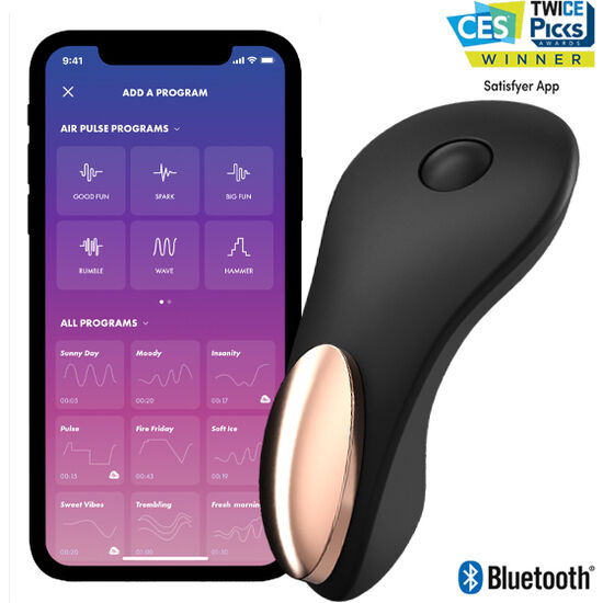 Stimolatore Clitoride Satisfyer Little Secret — App + Telecomando