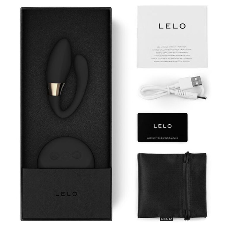 Vibratore di Coppia Strapless Lelo Tiani Duo — Nero