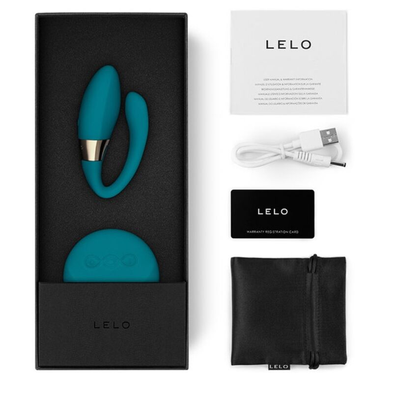 Vibratore di Coppia Indossabile Lelo Tiani Duo — Blu